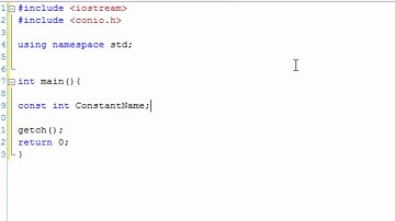 C++ Tutorial 30: Const
