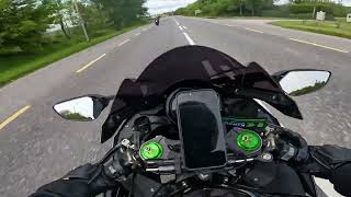 Ninja 650 V Ninja H2 #kawasaki #raw