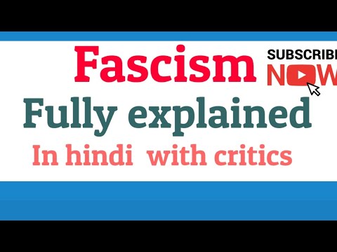 essay on fascism in hindi