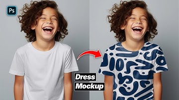 How to Make a Dress Mockup in Photoshop | Photoshop 2025 Tutorial for Beginners
