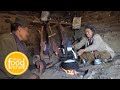 old couple kitchen in buffalo shelter || village food kitchen || lajimbudha ||