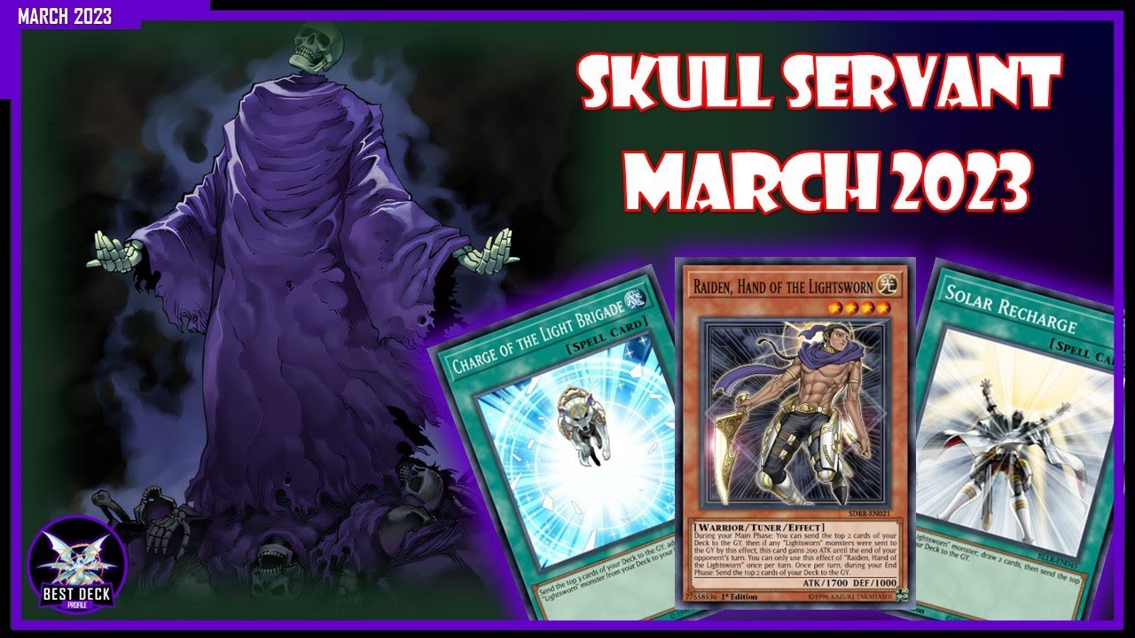 Skull Servant Deck Profile March 2023 Ranked And Gameplay More