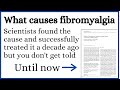 Fibromyalgia: scientists have found the cause and successfully treated it. We show you how.