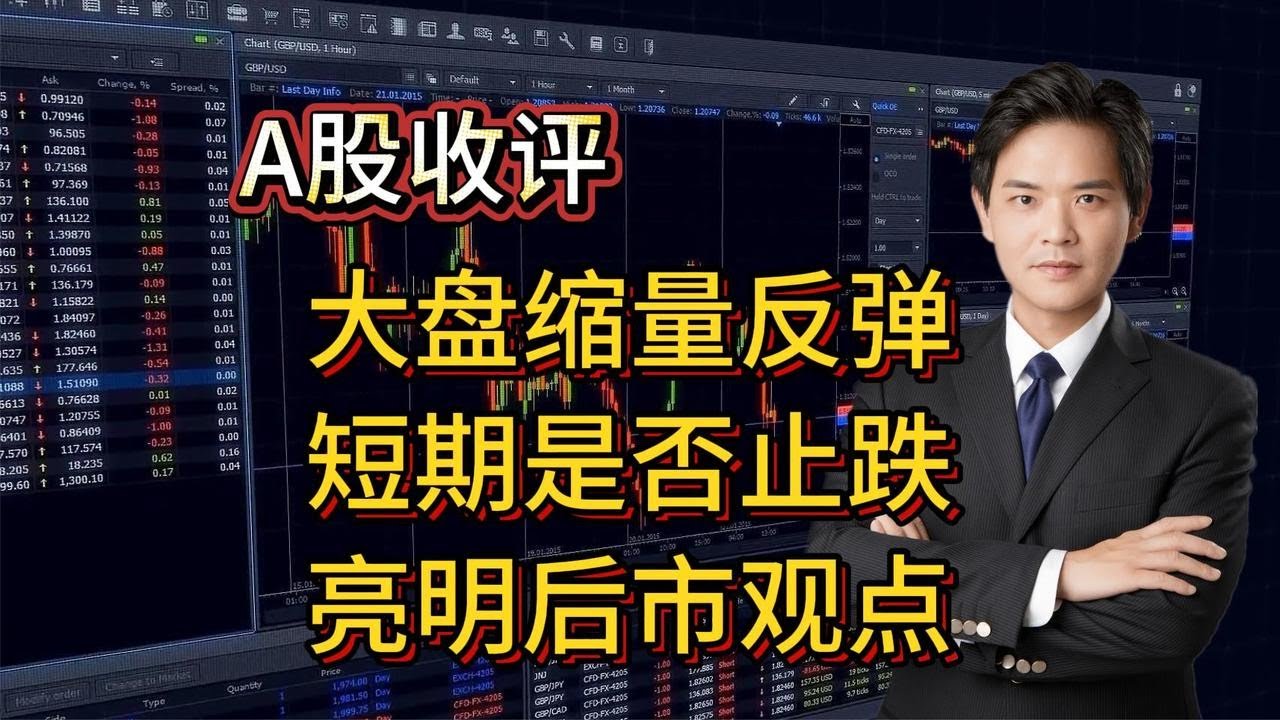A股收评：大盘缩量反弹，短期是否止跌，亮明后市观点 - YouTube