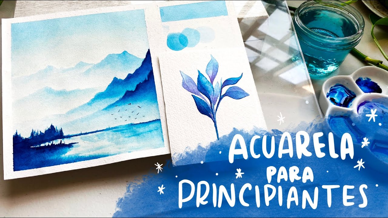 Todo lo que tienes que saber sobre papel para pintar con Acuarelas