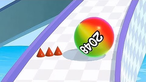 Ball Run 2048 - All Levels Gameplay Android,iOS Update New Level 591-596