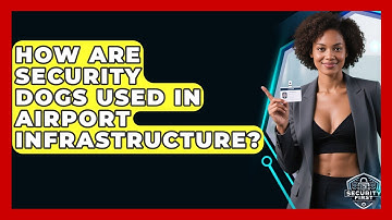 How Are Security Dogs Used In Airport Infrastructure? - SecurityFirstCorp.com