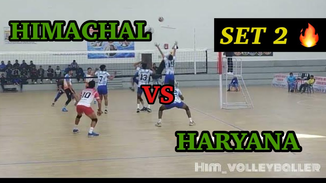 Amit Ranta 🔥Himachal 🆚 Haryana | Set 2 | All 🇮🇳🏐 University 2023 - YouTube