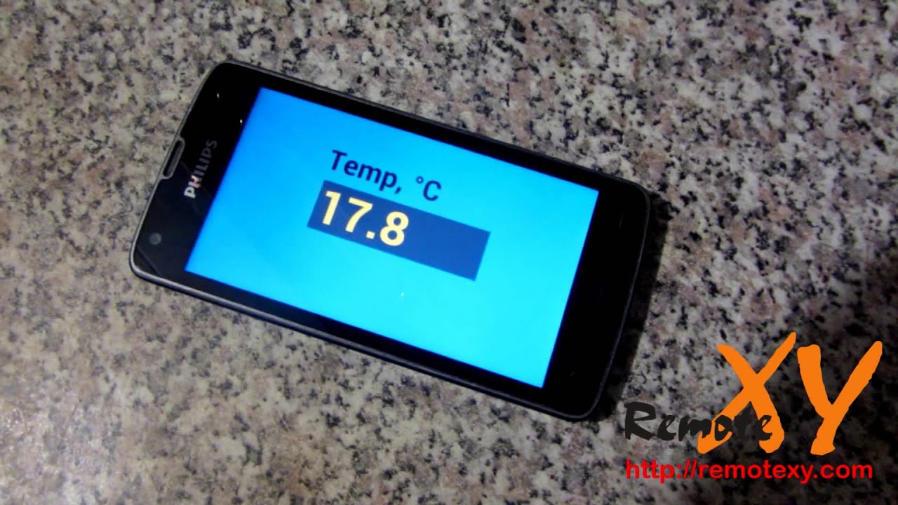 Temperature Sensor Output Values On Android Smartphone 4 Steps