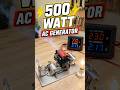 7CC Engine AC Generator Making 500Watt #shorts
