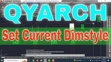 [YQArch Plugin] How to set current dimension style in AutoCAD?
