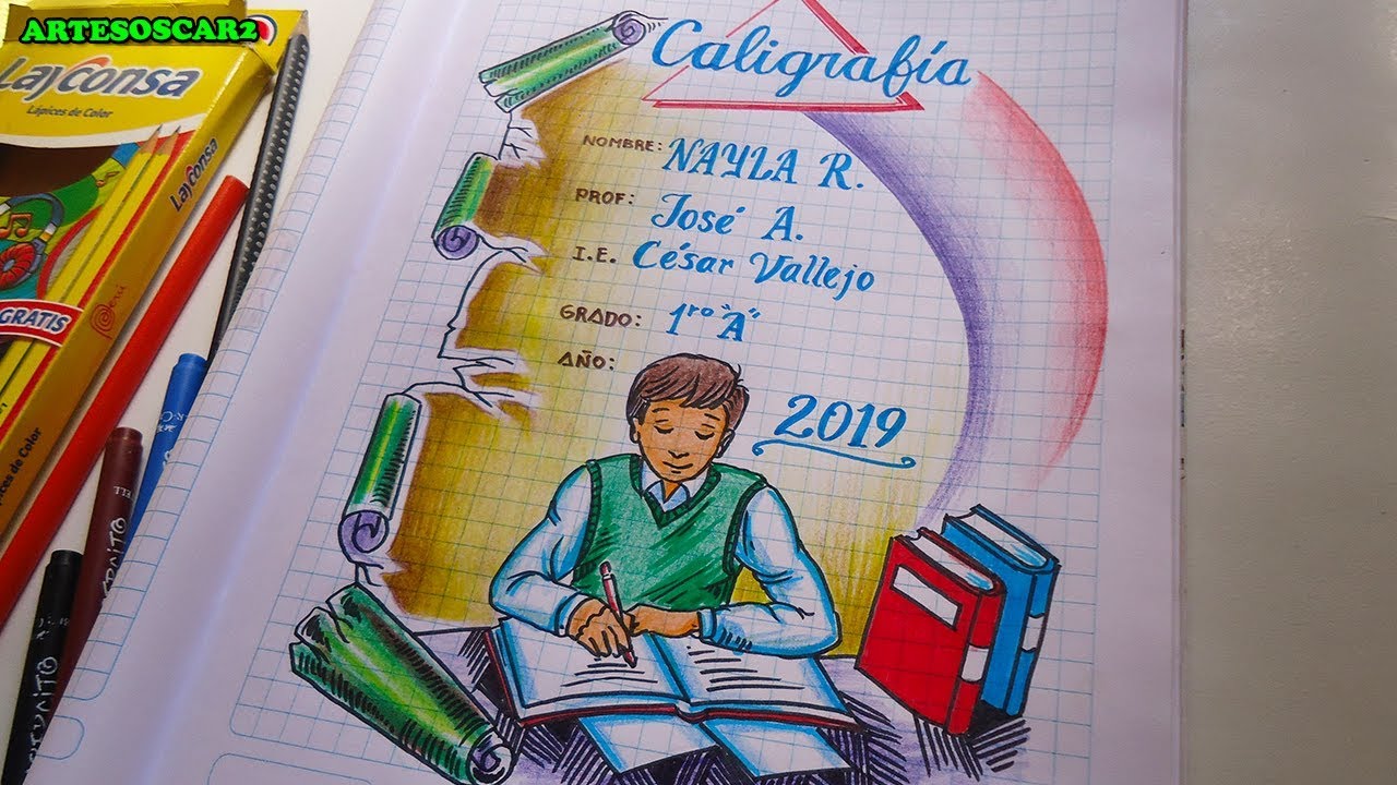CARATULAS PARA CUADERNOS DE CALIGRAFIA Como hacer caratulas - thptnganamst.edu.vn