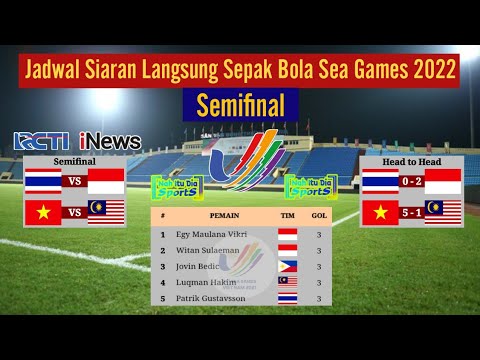 Berubah! Inilah Jadwal Terbaru Semifinal Sea Games 2022: THAILAND vs INDONESIA ~ VIETNAM vs MALAYSIA