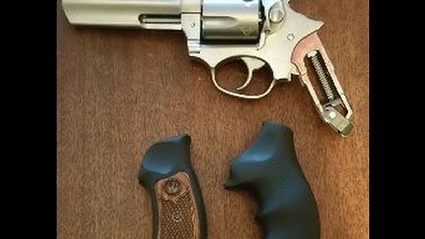 Ruger SP101 Hogue Grip Change