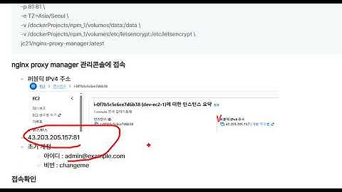 2511, AWS, Terraform 수동배포, CICD, 5강, 1부 Nginx Proxy Manager 설치, 세팅