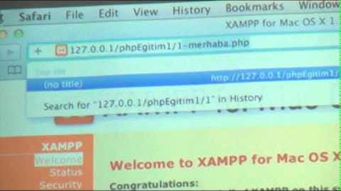 PHP Eğitimleri bölüm 1