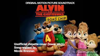 the chipmunks uptown funk Road chip soundtrack unofficial chipette cover (request)