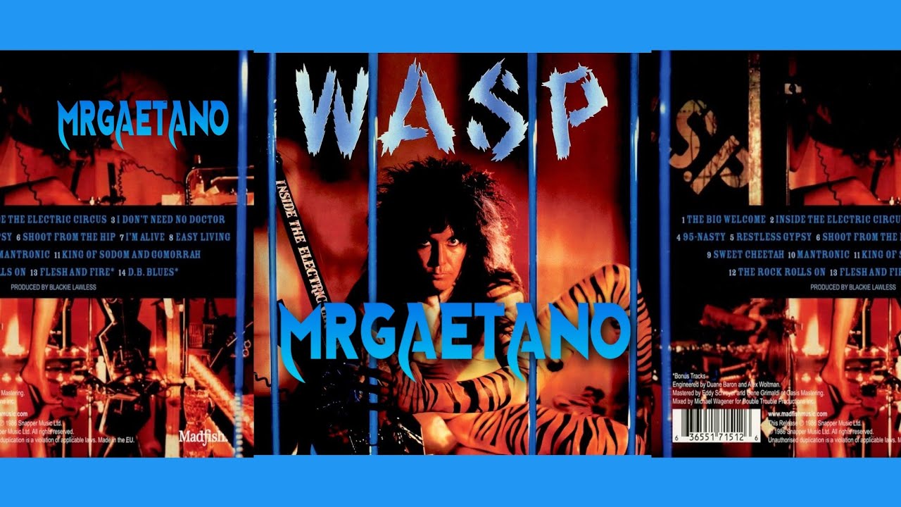 W.A.S.P. - Inside the Electric Circus (FULL ALBUM 1986) - YouTube