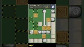 Pushing Machine (Expert) Level Puzzle 10 - Perfect Solution