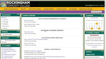 Accessing Your Course in Moodle