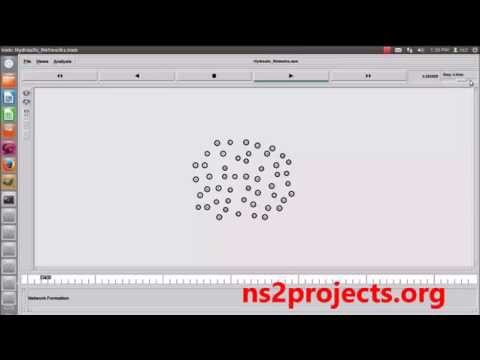 Hydraulic Networks using NS2 Simulator | NS2 Projects Code