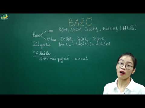 Video Hóa Học Lớp 9 -Bài giảng Bazo | Các hợp chất vô cơ... - youtube