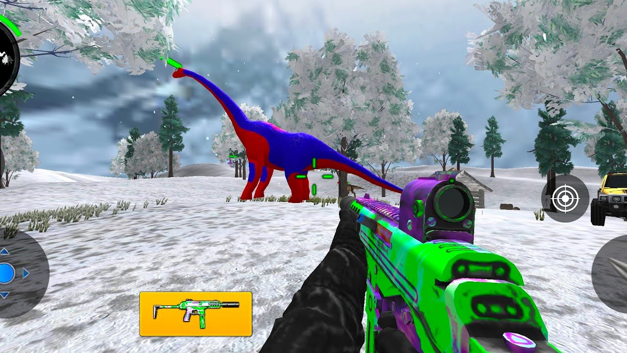 Wild Animal Hunter 3D - Dinosaur Hunter Game - Android Gameplay 