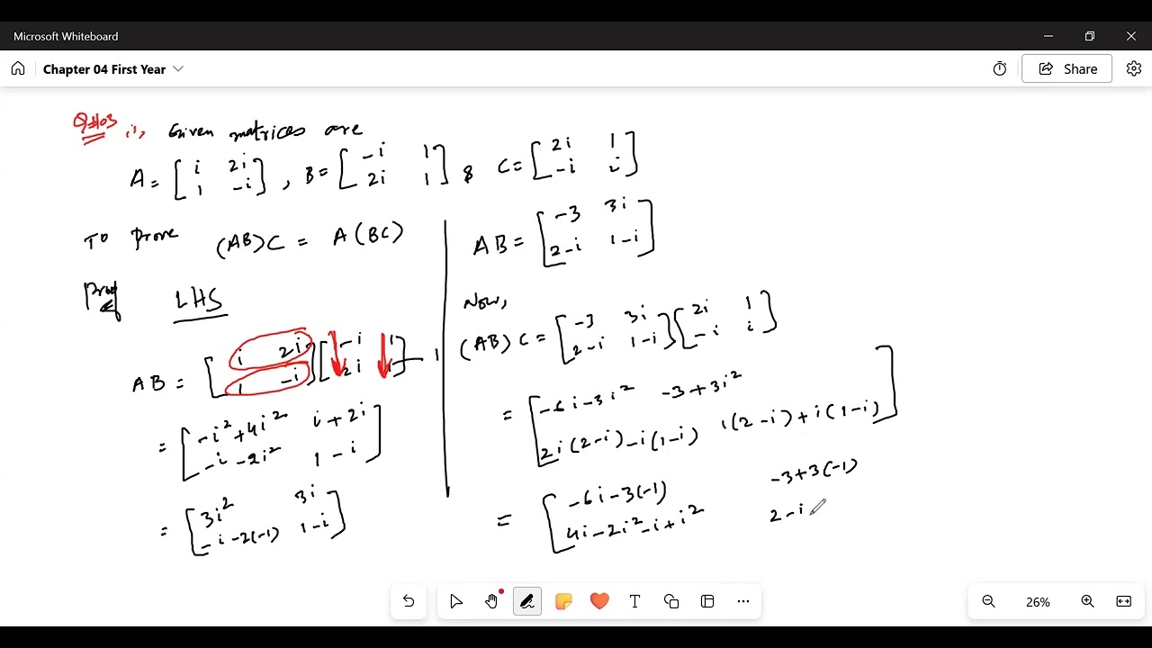 First Year Exercice 4.1(Q#03,04)