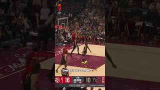 Collin Murray-Boyles rises up for a left-hand alley-oop slam 😤 #NBAHighlights #NBAPlayoffs