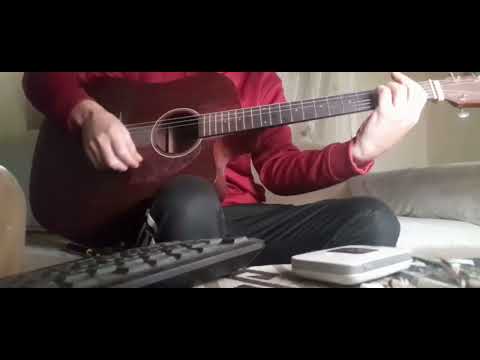 كوفر تعليمي لاغنية انا مصمم بهاء سلطان جيتار