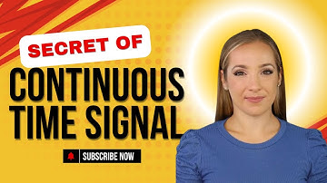 The secret of continuous -time signal | you need just 1.30 minutes | full details