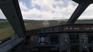 Microsoft Flight Simulator | Landing of the A320neo British Airways in Zurich (Smooth Land)