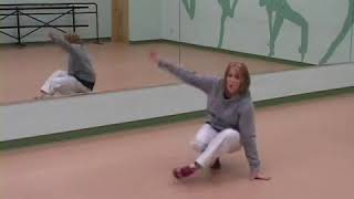 Hip-Hop Dance Basic 6 Step to 4 Corners With a Freeze