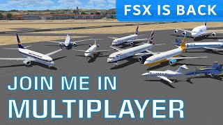Join Me in FSX Multiplayer | Prague to Berlin