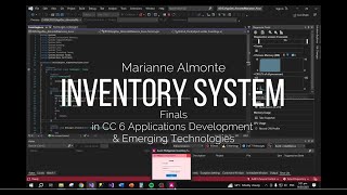 Avon Inventory System - FINALS in CC 6 Applications Development & Emerging Technologies