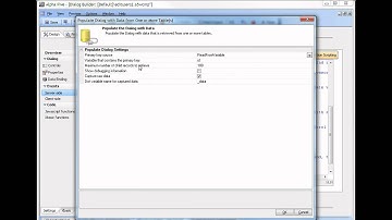 V11 Dialog Component - Security Framework - Modifying the Account of an Existing User