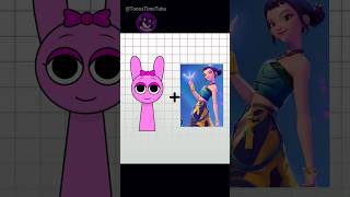Taya-taya | Pinki outfit animation #sprunki #kpopdemonhunters