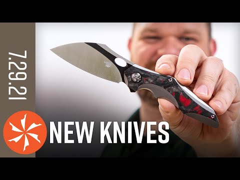 New Knives for the Week of July 29th, 2021 Just In at KnifeCenter.com