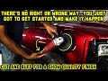 How To Cut And Buff To Remove Orange Peel & Runs After Paint In Clear Coat CANDY APPLE RED SILVERADO