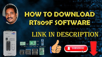 HOW TO DOWNLOAD AND INSTALL RT809F SOFTWARE IN TELUGU