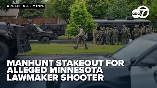 WATCH LIVE: Press conference and stakeout for suspect in shooting of 2 Minnesota state lawmakers