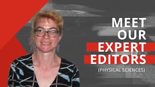 Leonie Pipe – Expert Editor (Physical Sciences)