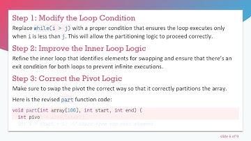 Troubleshooting Quick Sort Algorithm: Why It Returns the Same Array