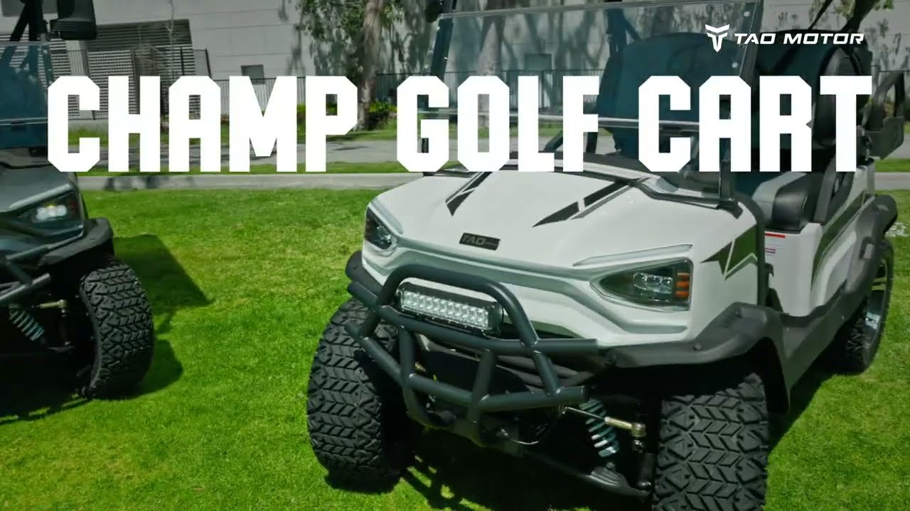 Tao Motors Champ Golf Cart - Ad Edit