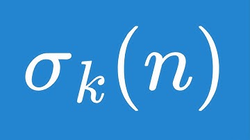 What are Divisor Functions (Divisor Sums)