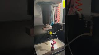 The debugging process of installing EROWA cuck in the Shadik spark machine.#cnc  #cncmilling #erowa