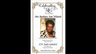 Mrs. Barbara Ann Whitsett