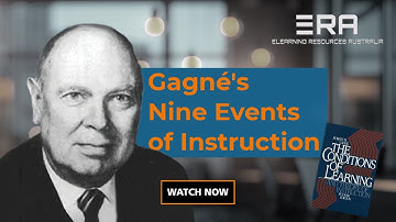 ERA | Gagné’s Nine Events of Instruction