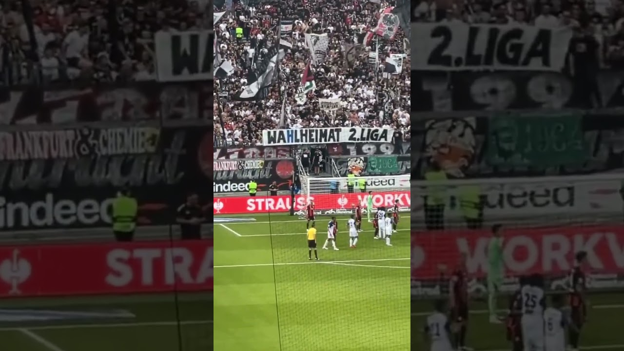 Frankfurt Fans mit Diss gegen den HSV!🐳👀