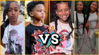 TrueBlue Twins (Megan and Morgan Boyd) VS Lil RT VS Jayah (OfficalTsquad) VS Grey's World 